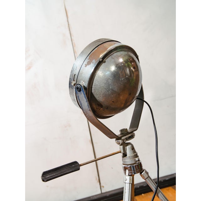Vintage Automotive Floor Lamp, 1950s For Sale - Image 10 of 14