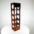 Wood Modern Rosewood 5 Bottle Wine Holder Stand in Exotic Wood For Sale - Image 7 of 11