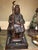 A Japanese Cloisonné Nobleman with gold stone mounted in forehead. Stone is slightly chipped but otherwise in mint...