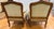 Late 20th Century Pair of Green Velvet Upholstered French Bergeres Armchairs For Sale - Image 5 of 7