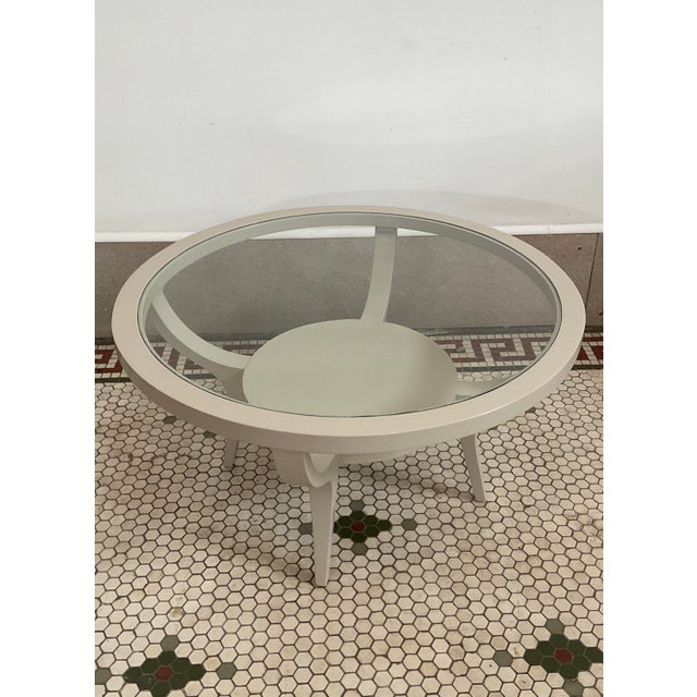 Mid 20th Century Mid-Century Round Coffee Table For Sale - Image 5 of 8