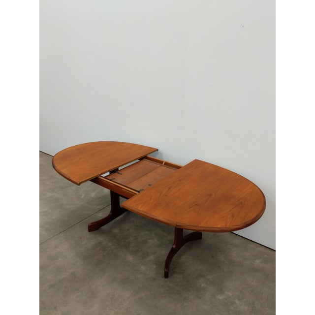 Vintage Mid Century Modern Teak Extendable Dining Table by G Plan For Sale - Image 12 of 12