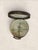 Chocolate English Victorian Faux Bois Leatherette Hat Box For Sale - Image 8 of 12