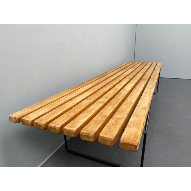Mid-Century Modern Model 400 Bench by Harry Bertoia for Knoll International, USA, 1960s For Sale - Image 3 of 10