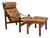 Set of Hunter Chair and Ottoman by Torbjørn Afdal for Bruksbo Møbler, 1960s For Sale