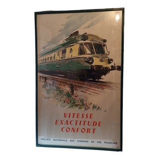 SNCF Poster 1958 by Albert Brenet, 1958 For Sale