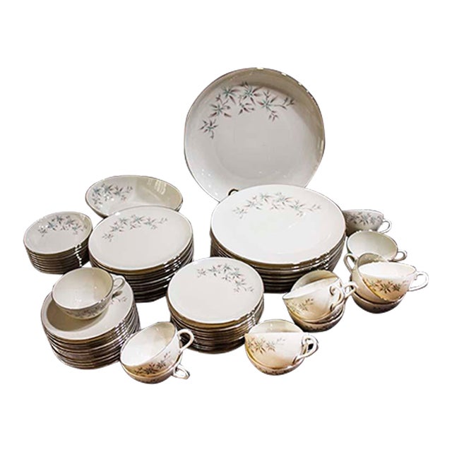 Lenox アンティーク 68 Piece Mid-Century Lenox Wyndcrest China - Service for 12