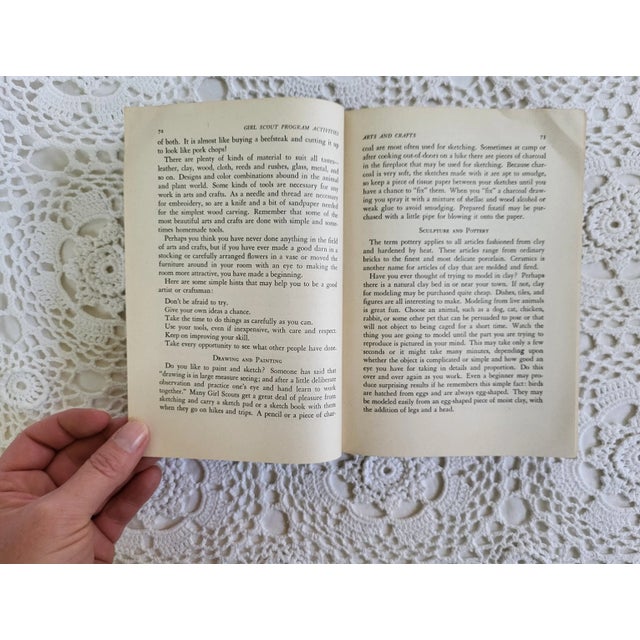 Girl Scouts of America Hand Book, 1942 For Sale - Image 9 of 12