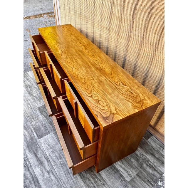 Wood Mid Century Modern Chest of Drawers by Stanley Furniture. C 1970s For Sale - Image 7 of 13