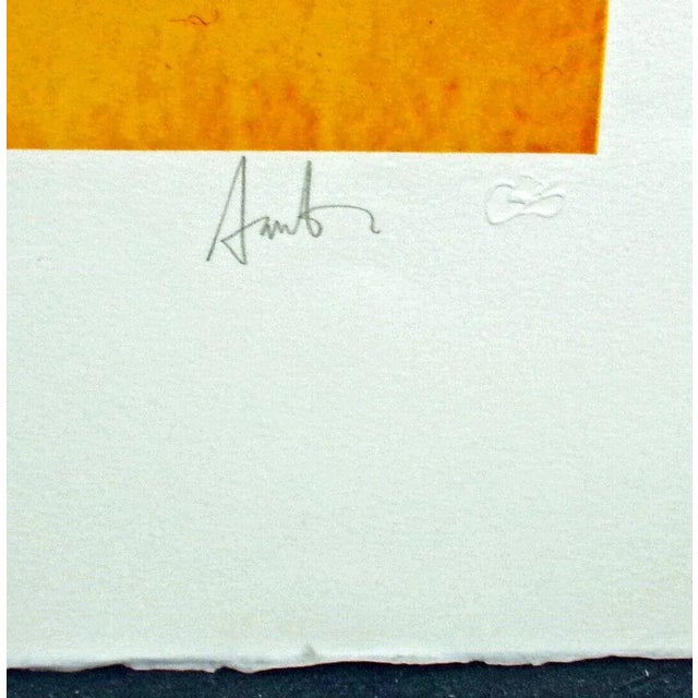 "Sedona Spectrum" Western Landscape Colorful Limited Edition Lithograph Art Print For Sale - Image 4 of 5