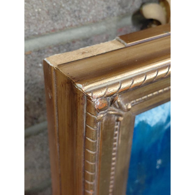 Framed Signed Gentle Waterfall Painting on Canvas For Sale - Image 9 of 15