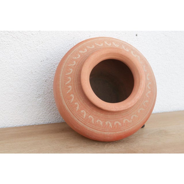 Vintage Thai Terracotta Water Jar For Sale In Los Angeles - Image 6 of 9