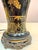 Chinese Early 19th Century Black Glaze and Gilt Chinese Floral Table Lamp For Sale - Image 3 of 10