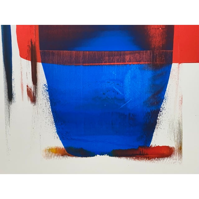 2020s "Calm of Harmony" Abstract Acrylic Painting by Parscha Mirghawameddin For Sale - Image 14 of 18