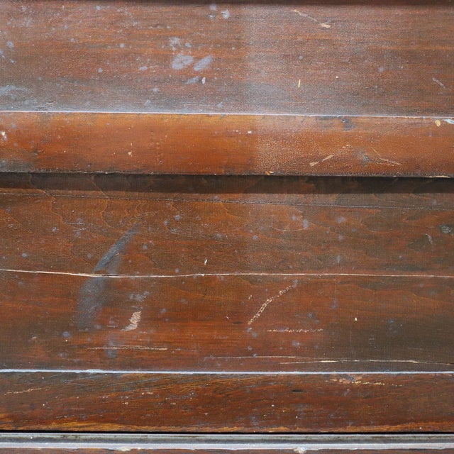 Wood Antique Oak & Glass Country Store Candy Showcase C1910 For Sale - Image 7 of 9