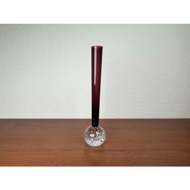 Mid-Century Modern Italian Bullicante Solifleur Vase, 1960s For Sale - Image 15 of 18