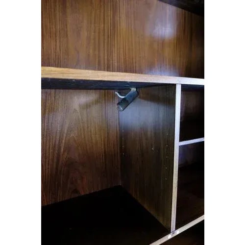 Danish Bookcase in Rosewood with Light Display, 1960s For Sale - Image 6 of 9