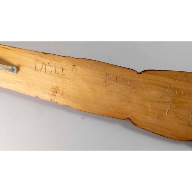 Late 20th Century Northwest Coast Squamish Native American Indian Totem by R Krawchuk For Sale - Image 16 of 18