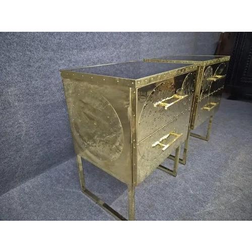 Nightstands with Two Drawers by Justfurnituress, Set of 2 For Sale - Image 4 of 7