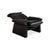 Lugano Leather Armchair in Black with Manual and Reclining Function from Erpo For Sale - Image 5 of 18