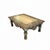 Victorian Vintage Victorian Style Hand Painted Coffee Table For Sale - Image 3 of 4