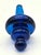 Glass Mid 20th Century Cobalt Blue Bottle Stopper For Sale - Image 7 of 9