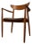 1960s Harry Østergaard Model 59 Danish Teak Armchair for Randers Møbelfabrik For Sale