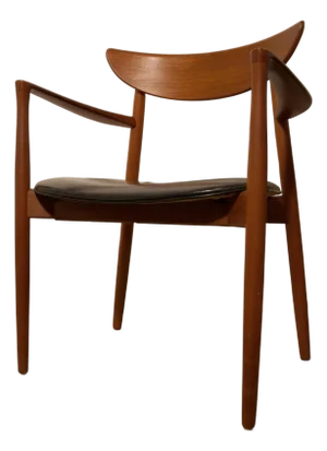 1960s Harry Østergaard Model 59 Danish Teak Armchair for Randers Møbelfabrik