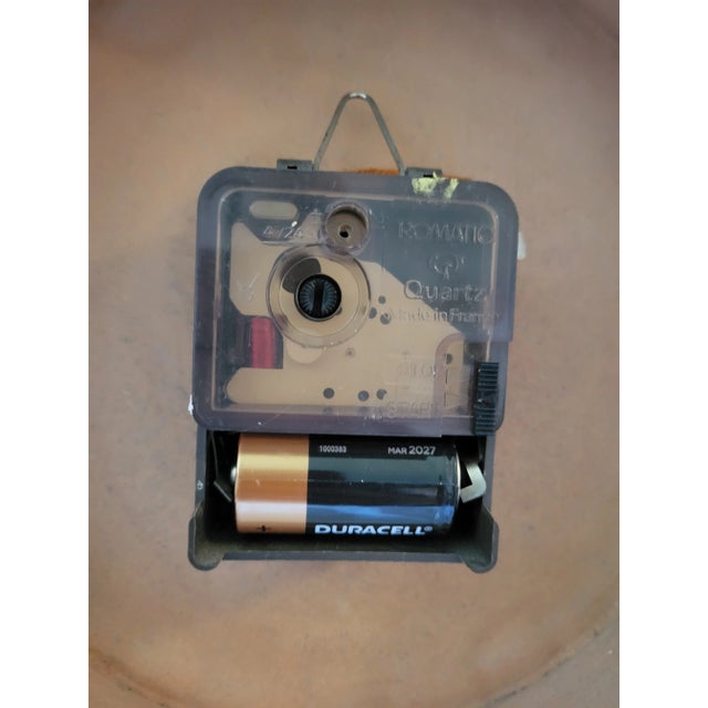 Mid-Century Brutalist Style Ceramic Clock by Kienzle For Sale - Image 9 of 12