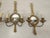 Vintage Bronze Wall Lights by Henri Petitot, 1950s, Set of 4 For Sale - Image 4 of 18