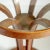 Round Side Table in Wood and Glass, 1920s For Sale - Image 3 of 4