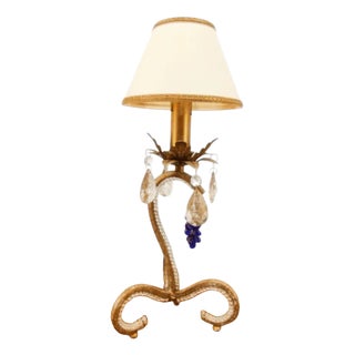 Lamps with Crystals, Set of 2 For Sale