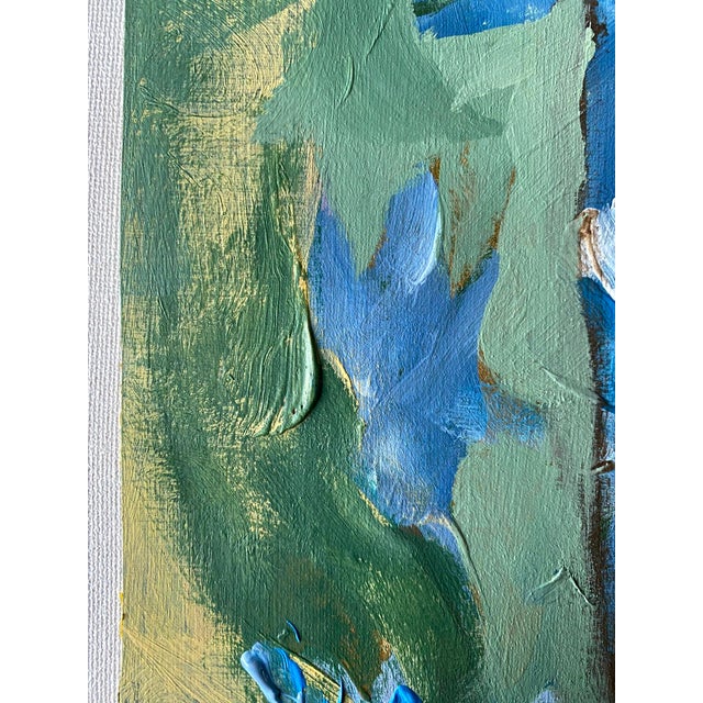 Original Work on Paper-Jardin d'Hiver-Shizico Yi-British Awarded Artist-Impasto-Oil on Paper For Sale - Image 16 of 18
