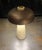 Porcini Travertine Bronze Table Lamp For Sale - Image 10 of 14