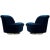 1980's Vladimir Kagan For Directional Swivel Tilt Lounge Chairs - A Pair For Sale In Dallas - Image 6 of 6