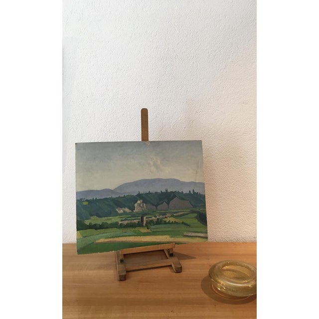 Painter born in 1887. Died in 1955. This piece has an attribution mark, I am sure that it is completely authentic and take...