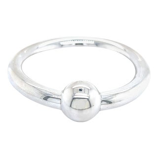 Tiffany & Co Estate Baby Rattle 2" Wide Silver For Sale