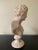 White Vintage Classical Plaster Male Bust of Hermes Sculpture For Sale - Image 8 of 9
