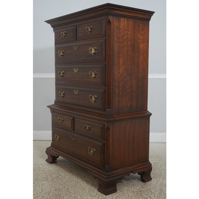 Age: Approx: 40 Years Old Details: Cherry Bracket Feet Dovetailed Drawer Construction Quality Construction Brown Cherry...