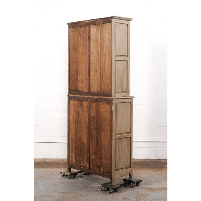 Tan Early 19th C. French Armoire À Deux-Corps For Sale - Image 8 of 13