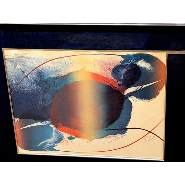 Signed Paul Jenkins “Phenomena Open Light” Abstract Expressionist Lithograph For Sale In Greensboro - Image 6 of 11