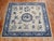 Blue Early 20th Century Zabihi Collection Rare Slate Blue Chinese Square Rug - 6' x 6'1" For Sale - Image 8 of 8