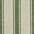 Traditional Sample - Schumacher x Mark D. Sikes Ojai Stripe Fabric in Leaf Green For Sale - Image 3 of 6