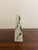 Yellow Yellow and Black Marble Obelisk With Dramatic Veining For Sale - Image 8 of 11