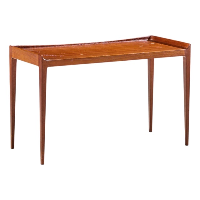 Kurt Østervig for Jason Møbler Mid Century Danish Teak Side End Table For Sale