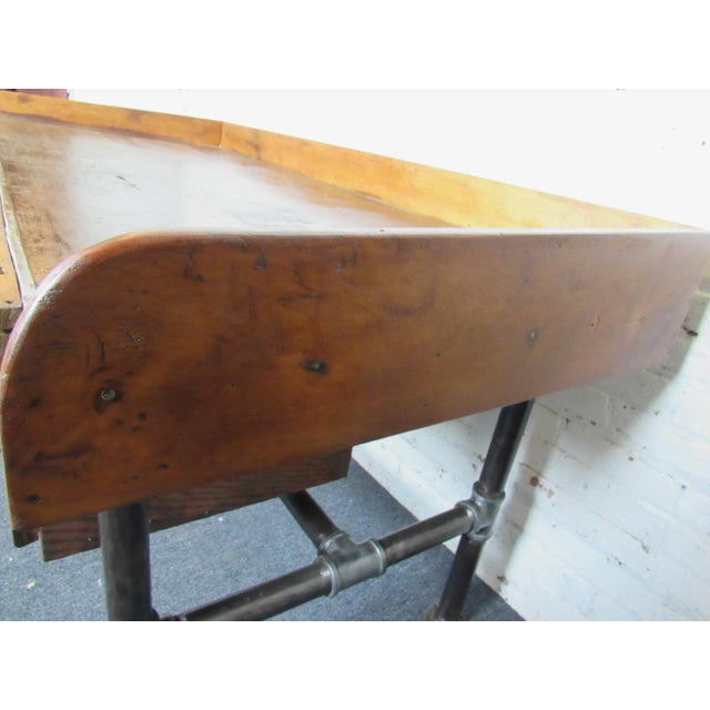 Large Industrial Table For Sale - Image 12 of 13