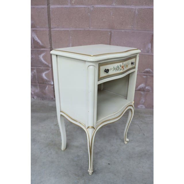 Drexel French Style Nightstand/Pair Chairish