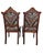 19th Century Eastlake Walnut Hall Chairs With Bargello Upholstery, Set of 2 For Sale - Image 13 of 15