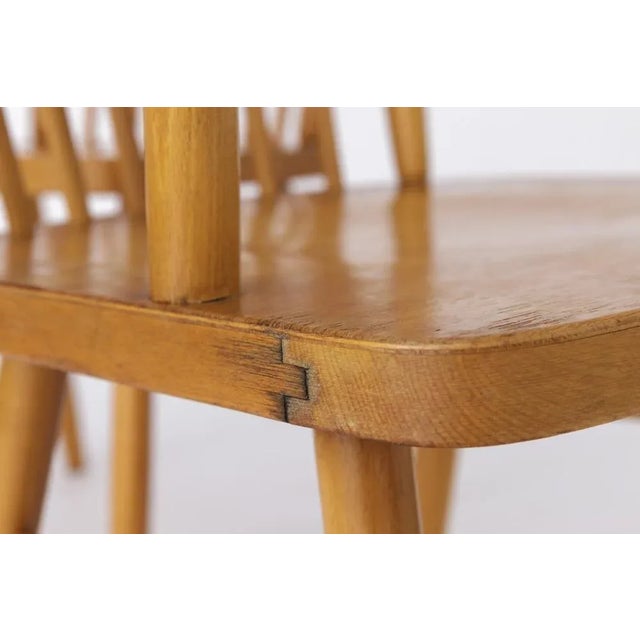 Set of Vintage German Chairs from Lübke, 1950s For Sale - Image 6 of 10