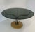 Metal Vintage Italian Dining Table in Smoked Glass and Marble by Guido Faleschini, 1970s For Sale - Image 7 of 11